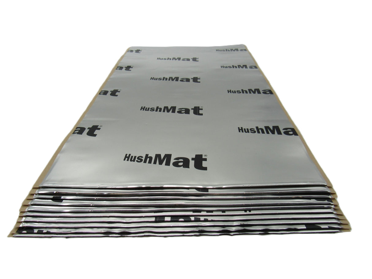 HushMat Trunk Kit – Automotive Thermal Insulation & Sound Deadening (19.1 Sq Ft, Silver Foil)