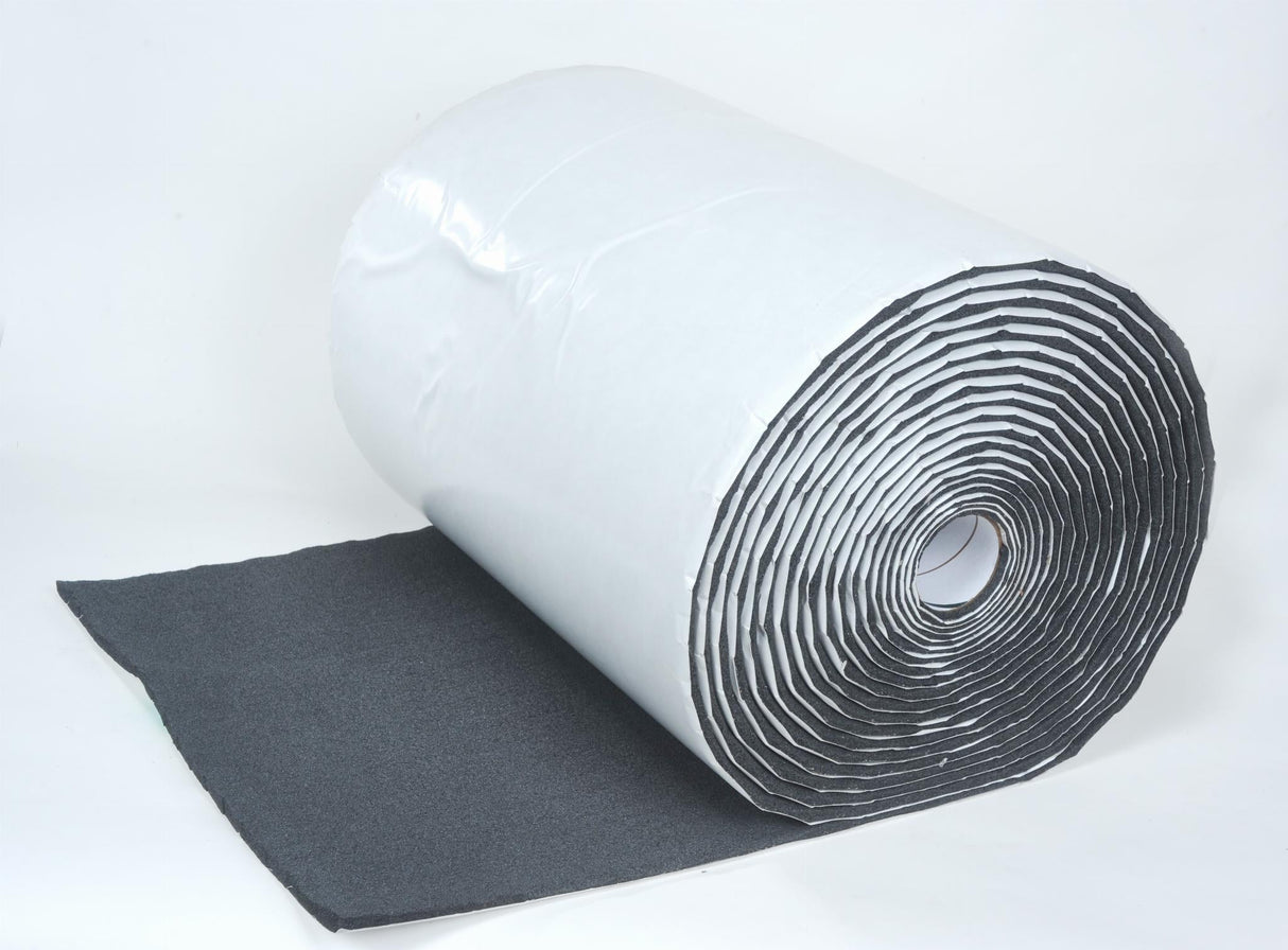 HushMat Silencer Bulk Roll – 1/2" Sound Deadening Foam – 100 Sq Ft.