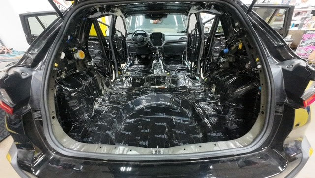 HushMat Bulk Kit – Automotive Sound Deadening and Thermal Insulation Solution for All Vehicles (58.1 Sq Ft, Black Foil)