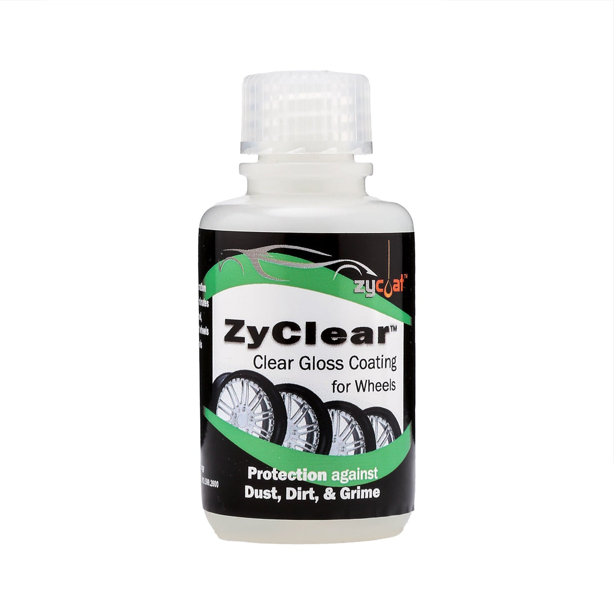 ZyClear Wheels Surface Protection Clear Coat- 2oz