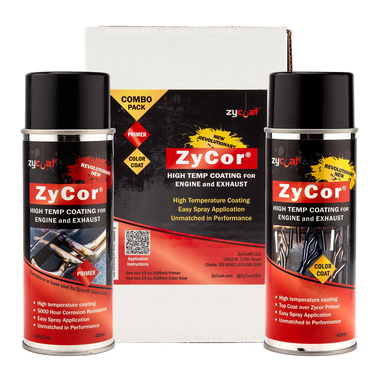 ZyCor Gasser White/Primer Combo Pack