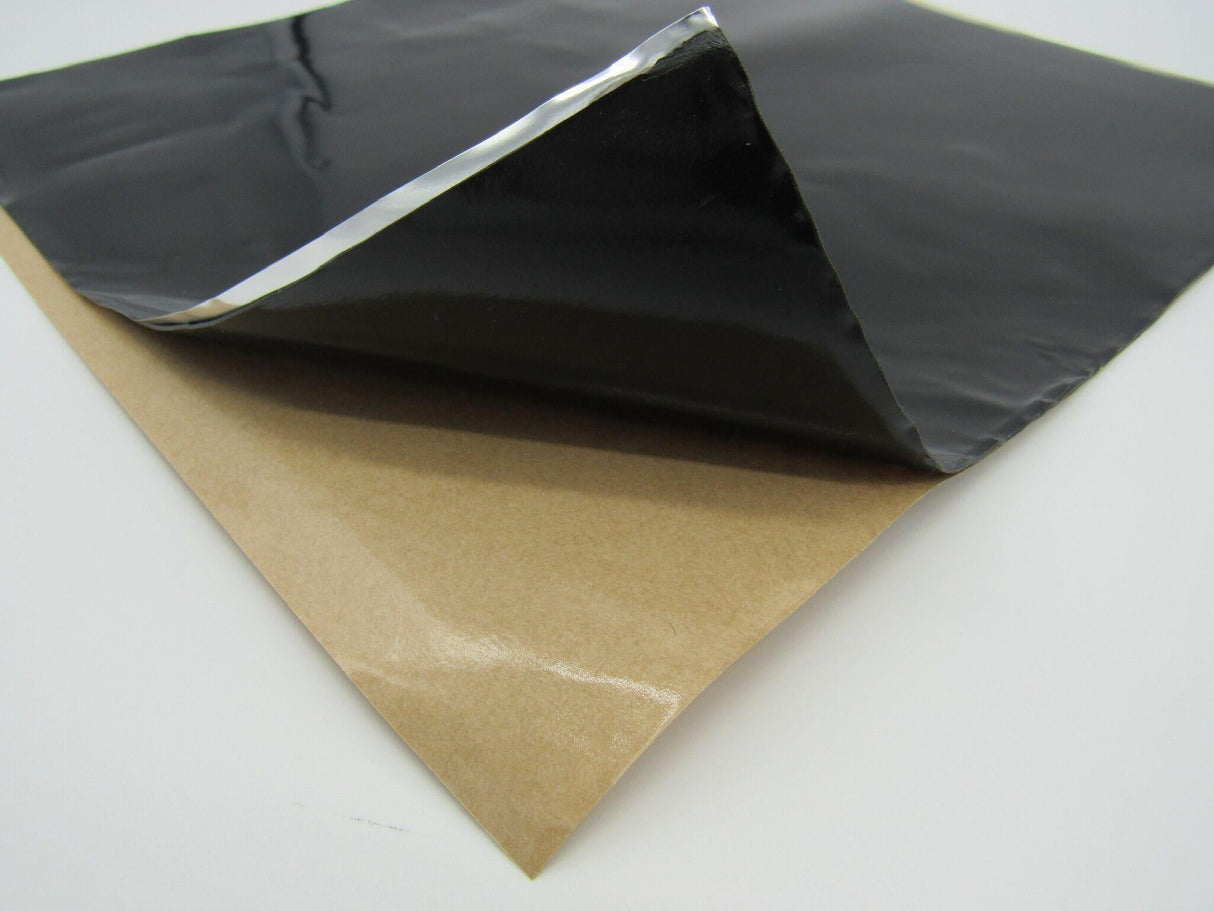 HushMat Speaker Kit – Sound Deadening Material - Maximize Sound & Eliminate Vibration (1.4 Sq Ft, Black Foil)