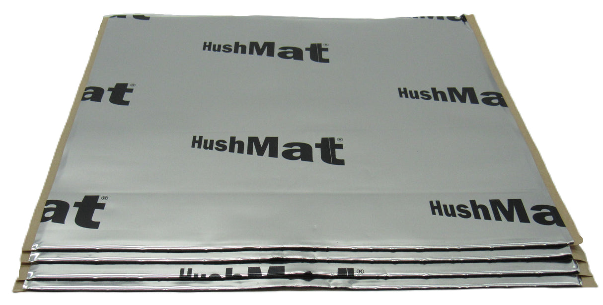 HushMat Multi-Use Kit – Automotive Thermal Insulation & Sound Deadening (3.7 Sq Ft, Silver Foil)