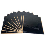 HushMat Door Kit – Automotive Sound Deadening & Thermal Insulation (10 Sq Ft, Black Foil)