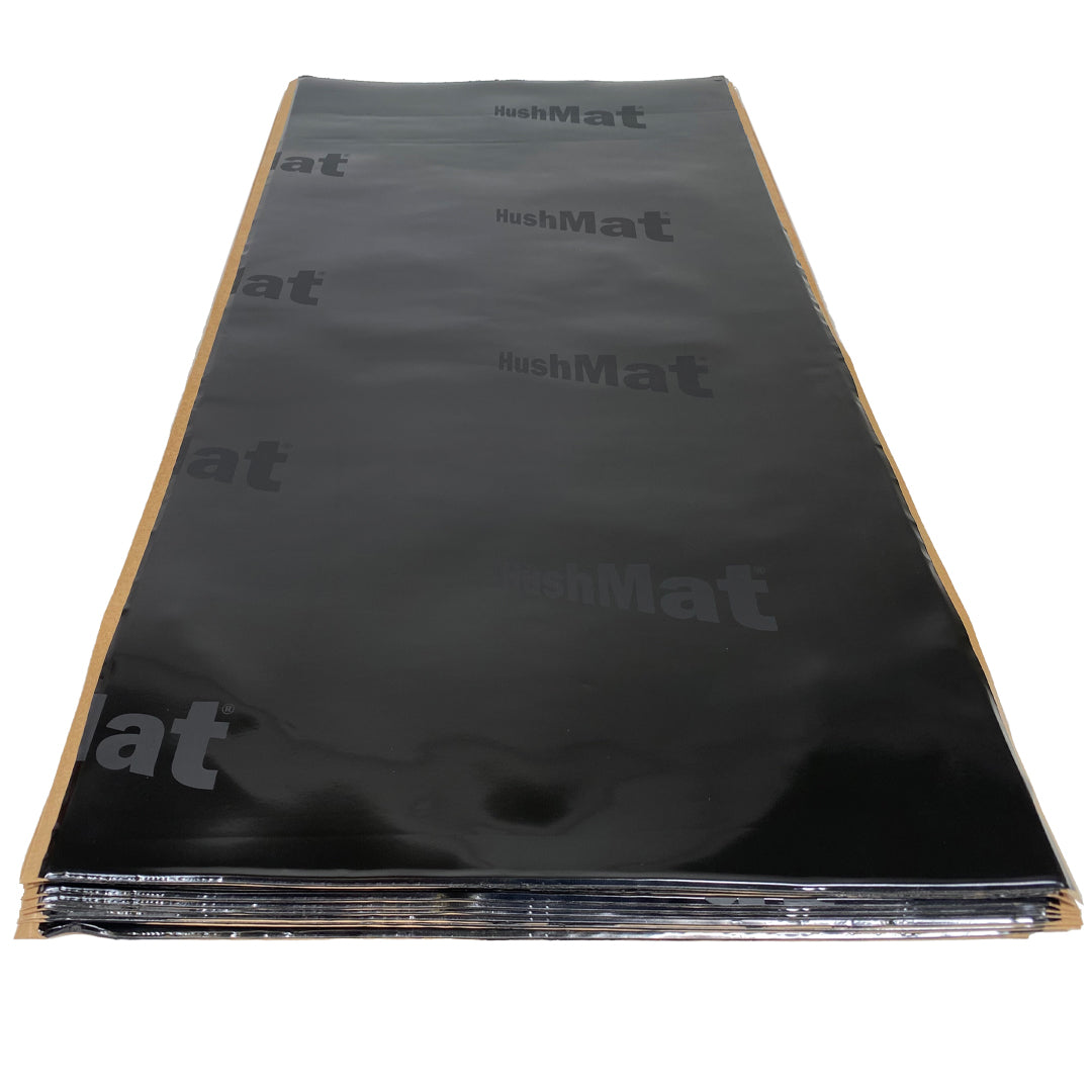 HushMat Trunk Kit – Automotive Sound Deadening & Thermal Insulation (19.1 Sq Ft, Black Foil)