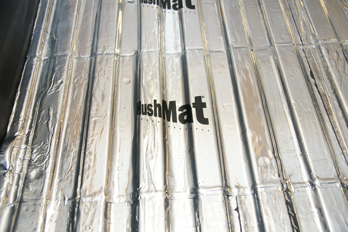 HushMat MEGA Bulk Kit – Sound Deadening & Thermal Insulation Sheets for Full Vehicle Coverage (72 Sq Ft, Silver Foil)