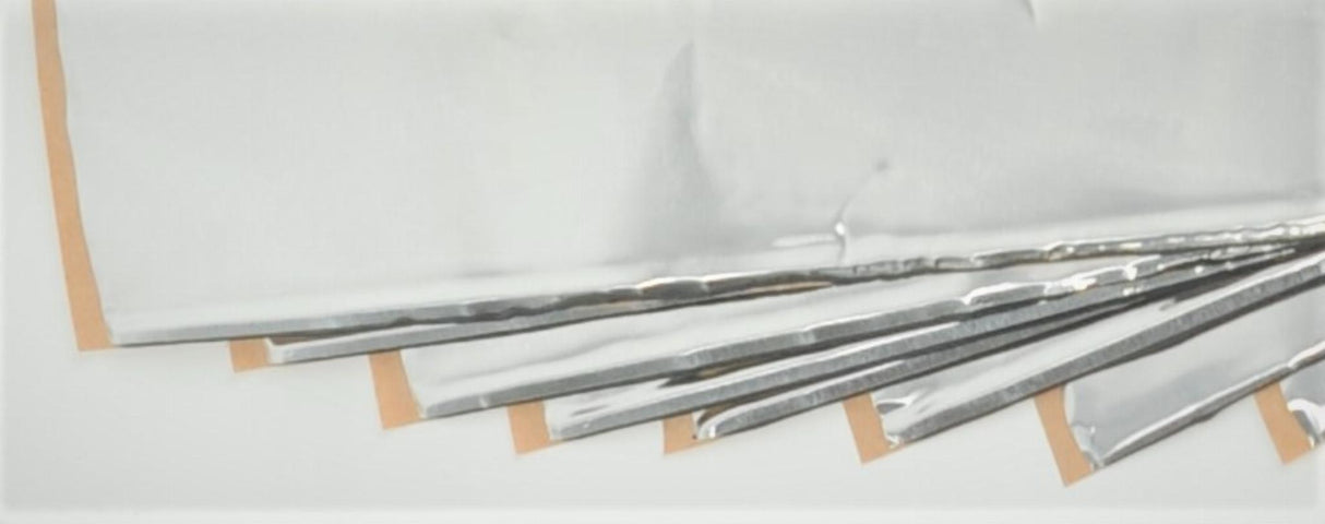 HushMat MEGA Bulk Kit – Sound Deadening & Thermal Insulation Sheets for Full Vehicle Coverage (72 Sq Ft, Silver Foil)