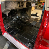 HushMat Floor & Dash Kit – Automotive Sound Deadening and Thermal Insulation for a Quieter, Cooler Ride (38.7 Sq Ft, Black Foil)