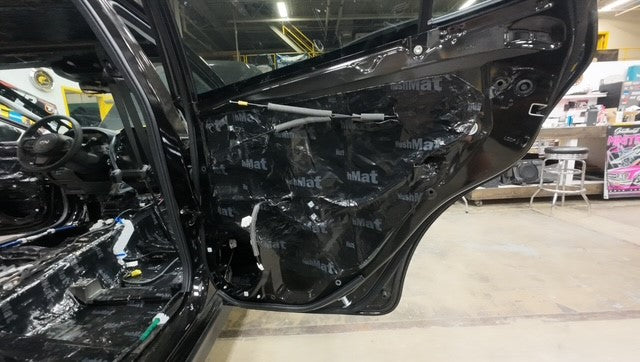 HushMat Multi-Use Kit – Automotive Sound Deadening & Thermal Insulation (3.7 Sq Ft, Black Foil)
