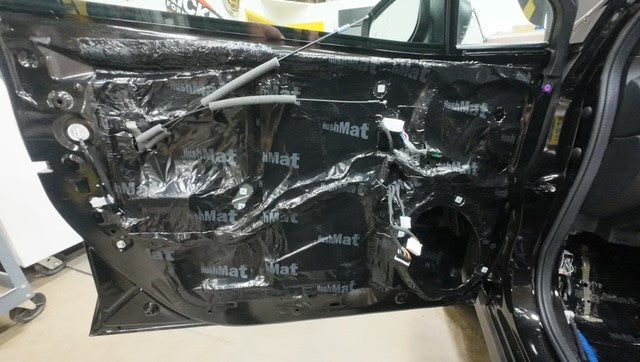 HushMat Multi-Use Kit – Automotive Sound Deadening & Thermal Insulation (3.7 Sq Ft, Black Foil)