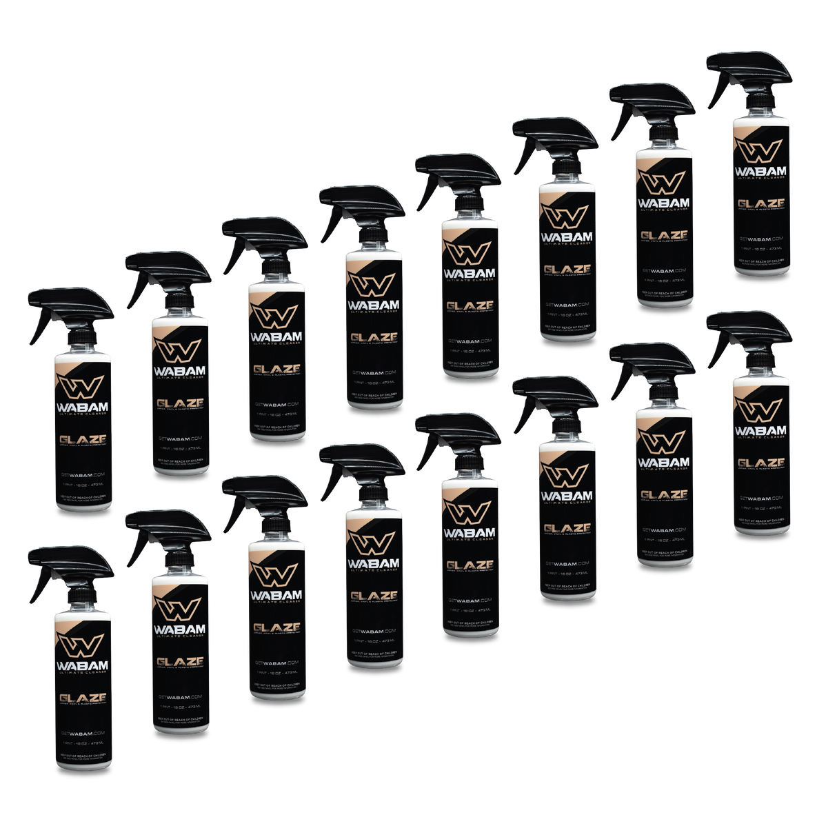 WABAM GLAZE 16oz (16 Bottles)