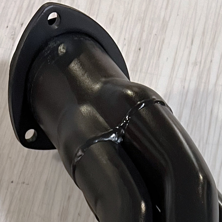 ZyClear over Zybar Midnight Black. The treated side is on the right.