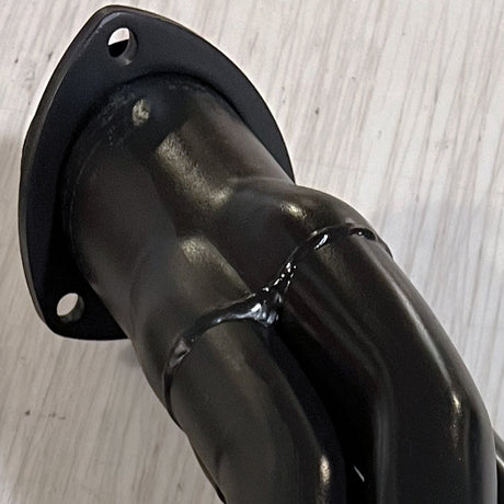 ZyClear over Zybar Midnight Black. The treated side is on the right.